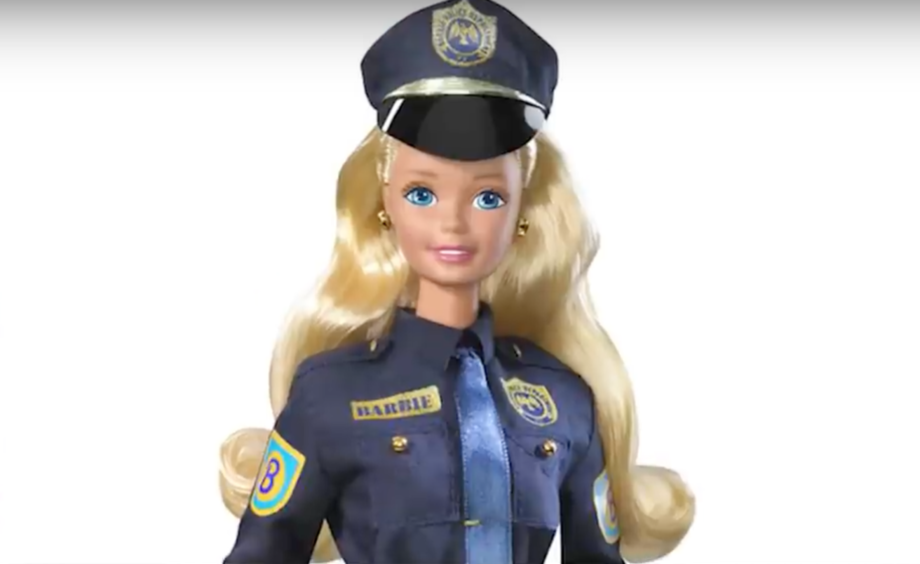 1993: Barbie becomes a police officer